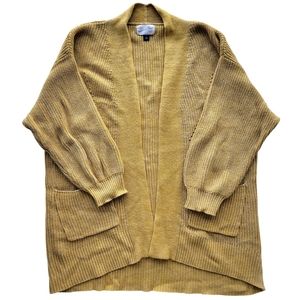 UNIVERSAL THREAD Medium Mustard Cardigan